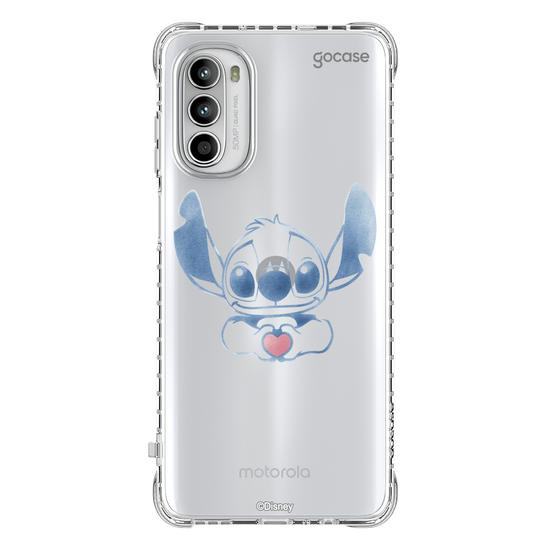 Capinha para celular  Lilo e Stitch - Aquarela Cute