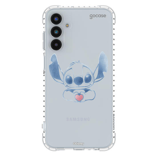 Capinha para celular  Lilo e Stitch - Aquarela Cute