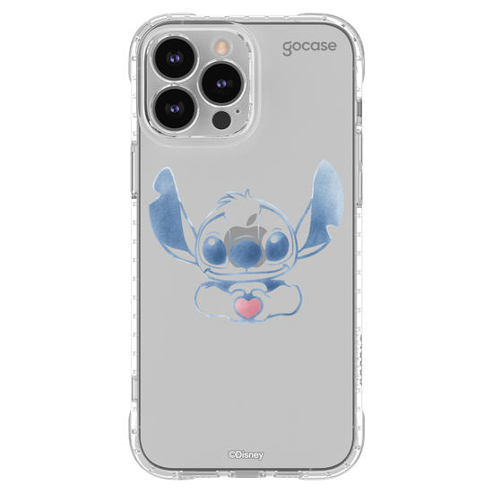 Capinha para celular  Lilo e Stitch - Aquarela Cute
