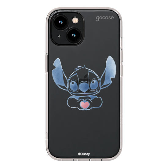 Capinha para celular  Lilo e Stitch - Aquarela Cute