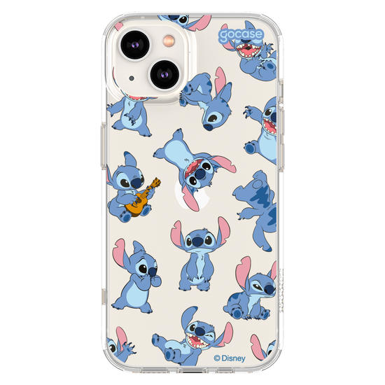 Capinha para celular  Lilo e Stitch - Poses Pattern