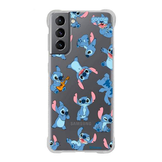 Capinha para celular  Lilo e Stitch - Poses Pattern
