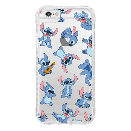 Capinha para celular  Lilo e Stitch - Poses Pattern