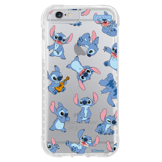 Capinha para celular  Lilo e Stitch - Poses Pattern