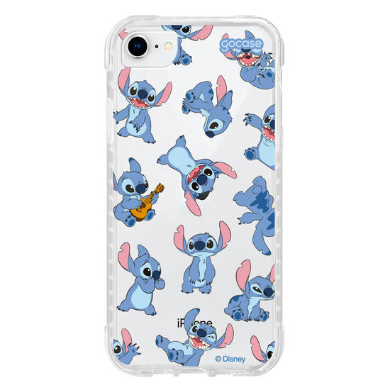 Capinha para celular  Lilo e Stitch - Poses Pattern