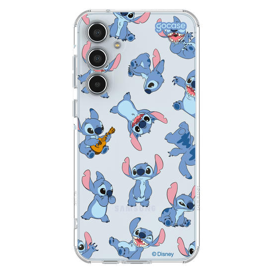 Capinha para celular  Lilo e Stitch - Poses Pattern