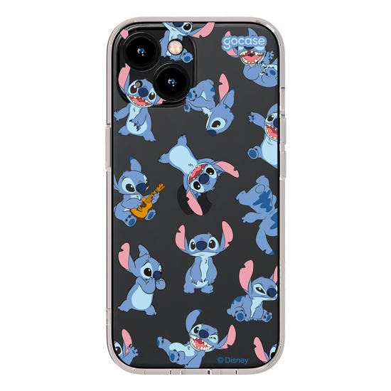 Capinha para celular  Lilo e Stitch - Poses Pattern