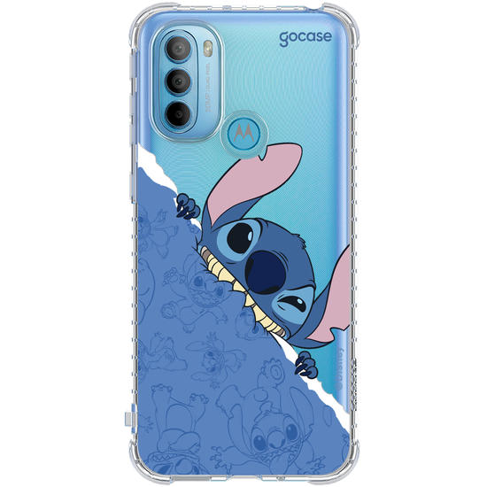 Capinha para celular  Lilo e Stitch - Mordida Fofa