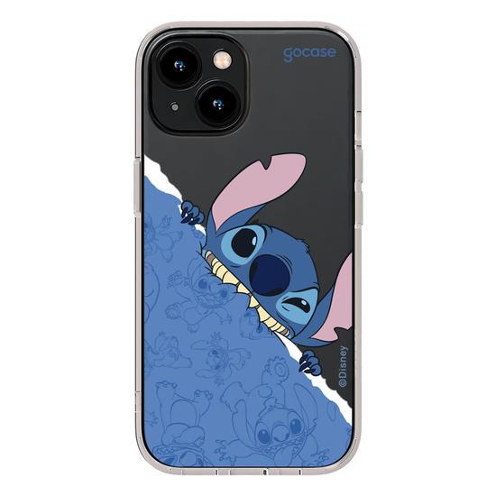 Capinha para celular  Lilo e Stitch - Mordida Fofa