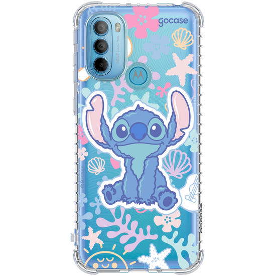 Capinha para celular  Lilo e Stitch -  Tropical Pattern