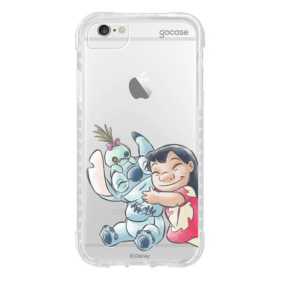 Capinha para celular  Lilo e Stitch - Abraço Apertado