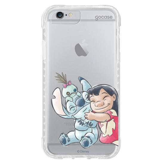 Capinha para celular  Lilo e Stitch - Abraço Apertado