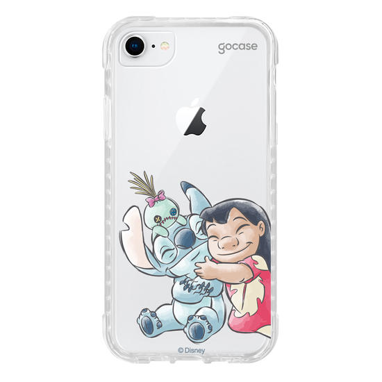 Capinha para celular  Lilo e Stitch - Abraço Apertado