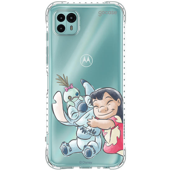 Capinha para celular  Lilo e Stitch - Abraço Apertado