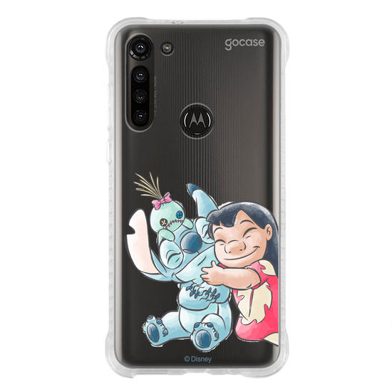 Capinha para celular  Lilo e Stitch - Abraço Apertado