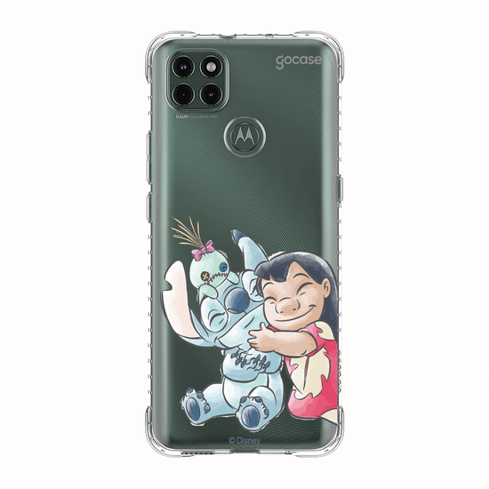 Capinha para celular  Lilo e Stitch - Abraço Apertado