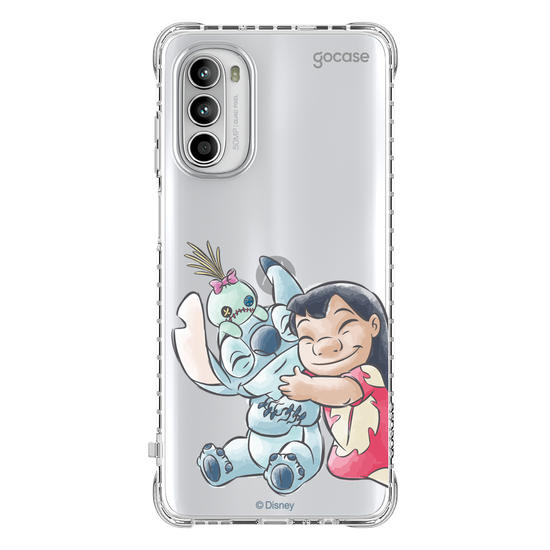 Capinha para celular  Lilo e Stitch - Abraço Apertado