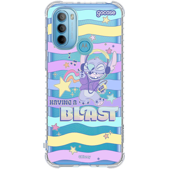 Capinha para celular  Lilo e Stitch - Having a Blast