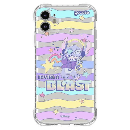 Capinha para celular  Lilo e Stitch - Having a Blast