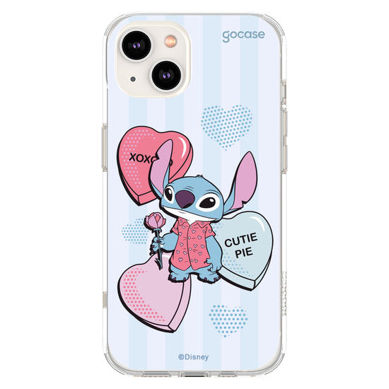 Capinha para celular  Lilo e Stitch - Valentine