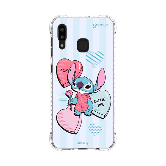 Capinha para celular  Lilo e Stitch - Valentine
