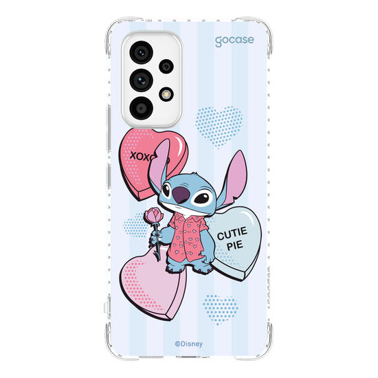 Capinha para celular  Lilo e Stitch - Valentine