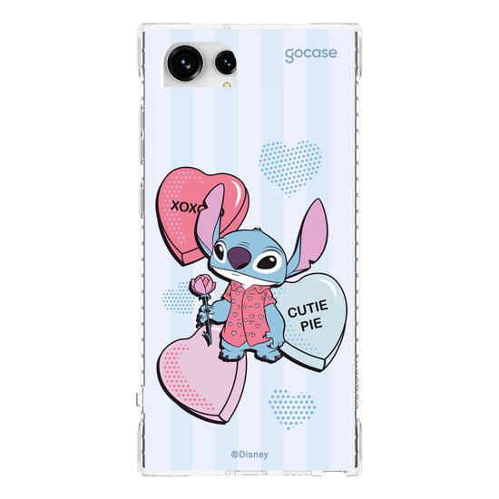 Capinha para celular  Lilo e Stitch - Valentine