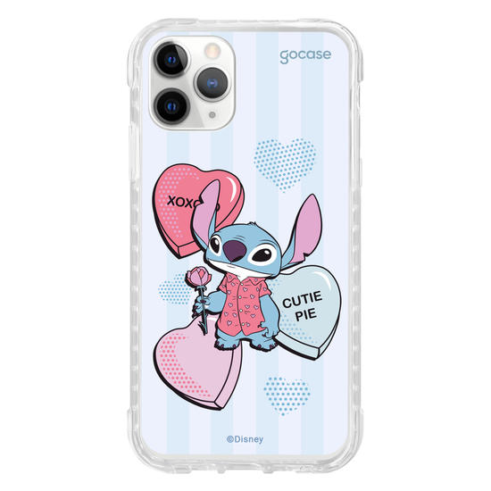 Capinha para celular  Lilo e Stitch - Valentine