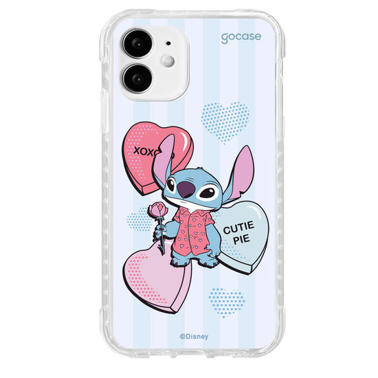 Capinha para celular  Lilo e Stitch - Valentine