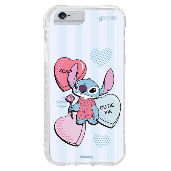Capinha para celular  Lilo e Stitch - Valentine