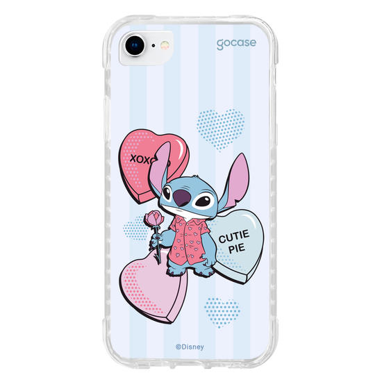 Capinha para celular  Lilo e Stitch - Valentine