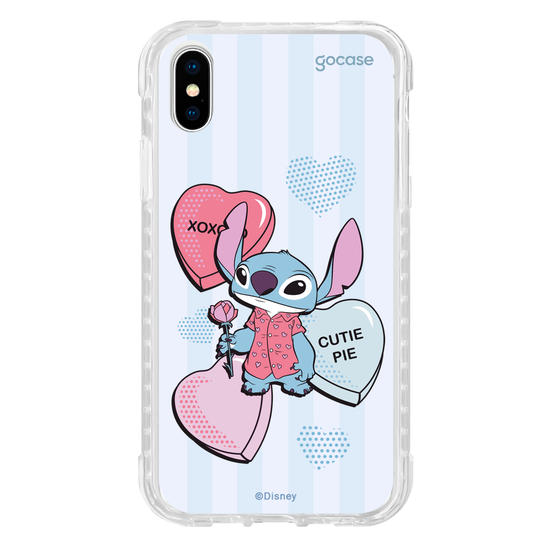 Capinha para celular  Lilo e Stitch - Valentine