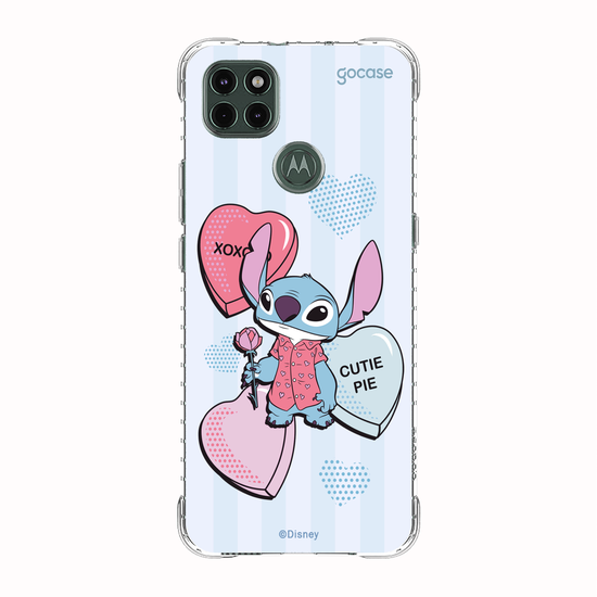 Capinha para celular  Lilo e Stitch - Valentine
