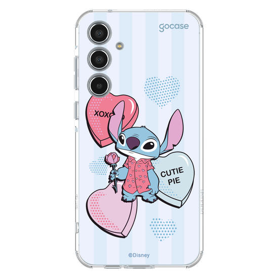 Capinha para celular  Lilo e Stitch - Valentine