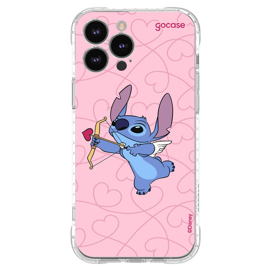 Capinha para celular  Lilo e Stitch - Stitch Cupido