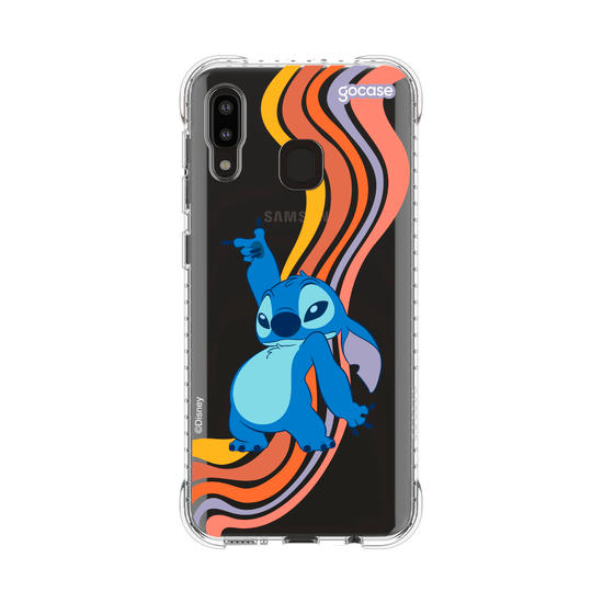 Capinha para celular  Lilo e Stitch - Groovy Wave