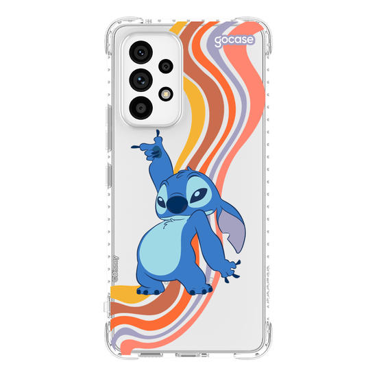 Capinha para celular  Lilo e Stitch - Groovy Wave