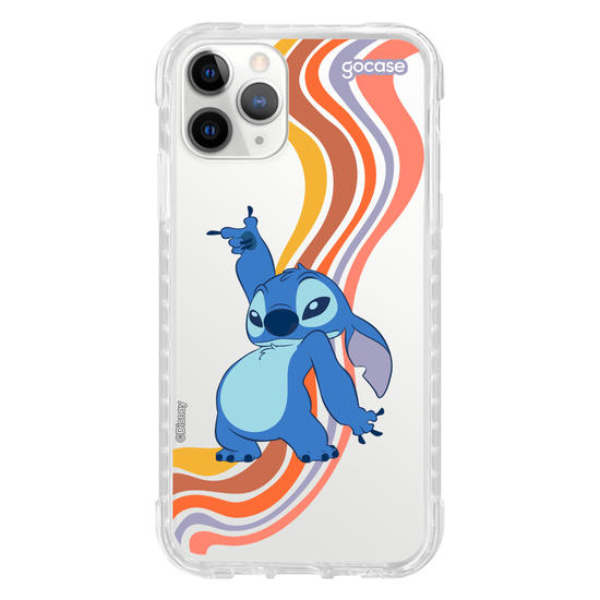 Capinha para celular  Lilo e Stitch - Groovy Wave