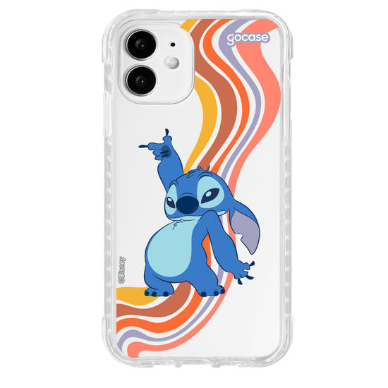 Capinha para celular  Lilo e Stitch - Groovy Wave