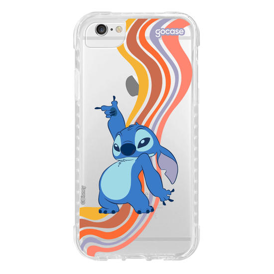 Capinha para celular  Lilo e Stitch - Groovy Wave