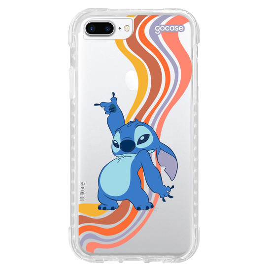 Capinha para celular  Lilo e Stitch - Groovy Wave