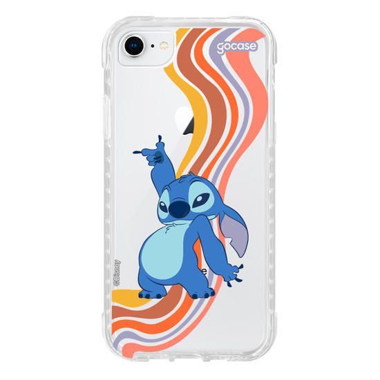 Capinha para celular  Lilo e Stitch - Groovy Wave