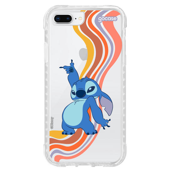 Capinha para celular  Lilo e Stitch - Groovy Wave