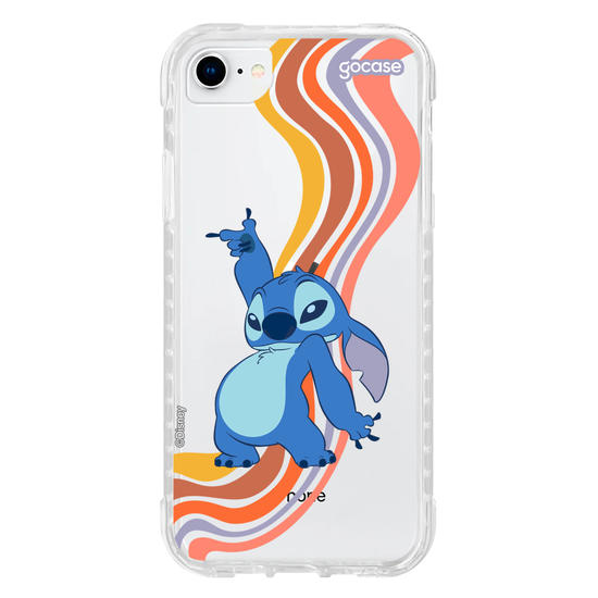 Capinha para celular  Lilo e Stitch - Groovy Wave