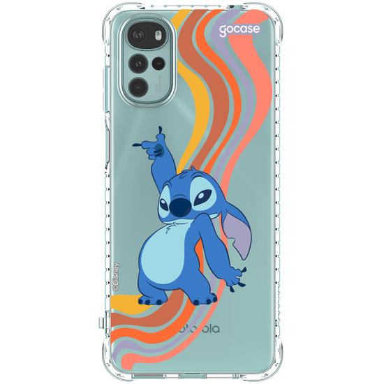 Capinha para celular  Lilo e Stitch - Groovy Wave