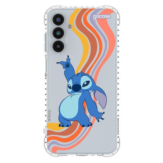 Capinha para celular  Lilo e Stitch - Groovy Wave