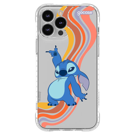 Capinha para celular  Lilo e Stitch - Groovy Wave