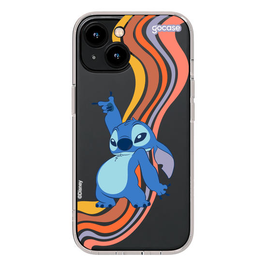 Capinha para celular  Lilo e Stitch - Groovy Wave
