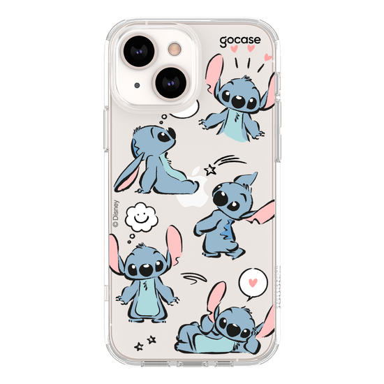 Capinha para celular  Lilo e Stitch - Rabiscos Pattern