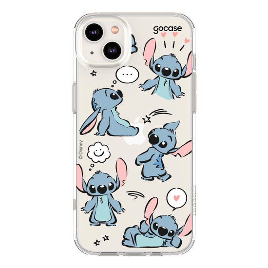 Capinha para celular  Lilo e Stitch - Rabiscos Pattern